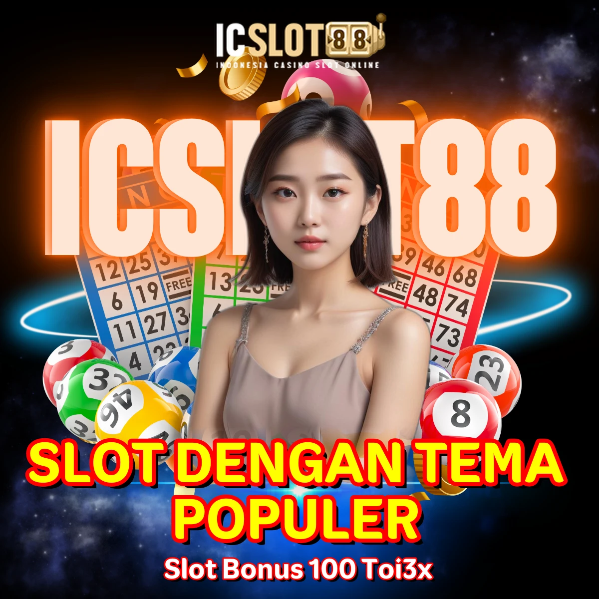 Slot Dengan Tema Populer >> Slot Bonus 100 Toi3x Jamin Wd