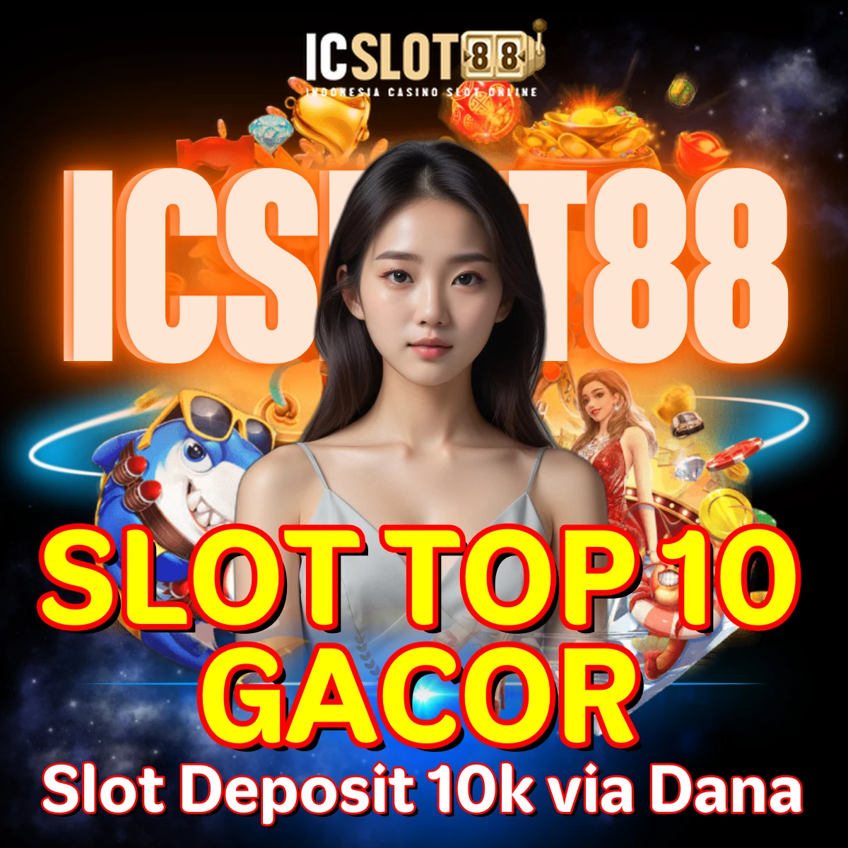 Slot Top 10 Gacor # Slot Deposit 10k via Dana Winrate Tinggi