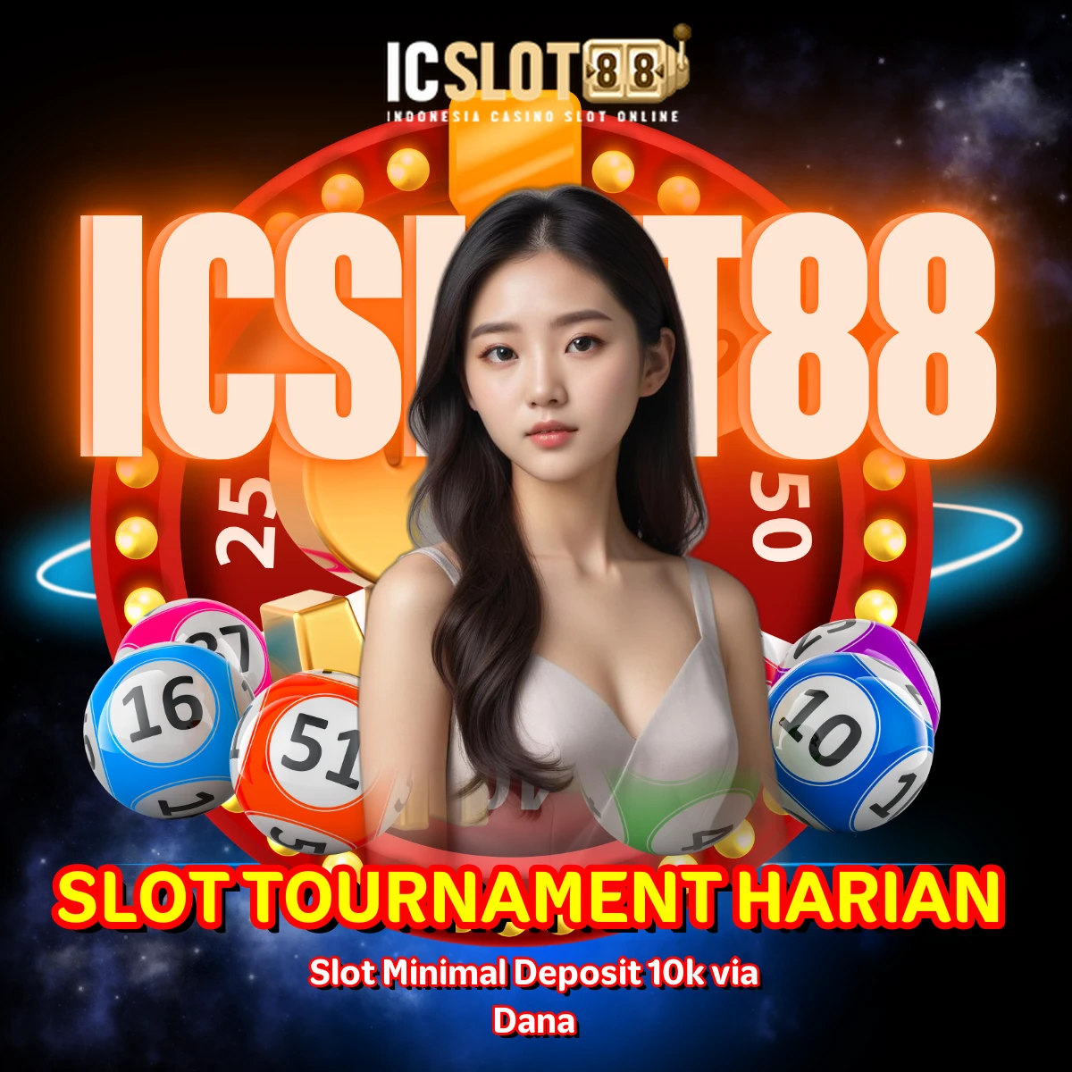 Slot Tournament Harian » Slot Minimal Deposit 10k via Dana Jamin Menang